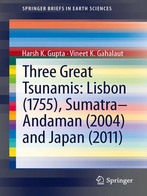 cover image of Three Great Tsunamis